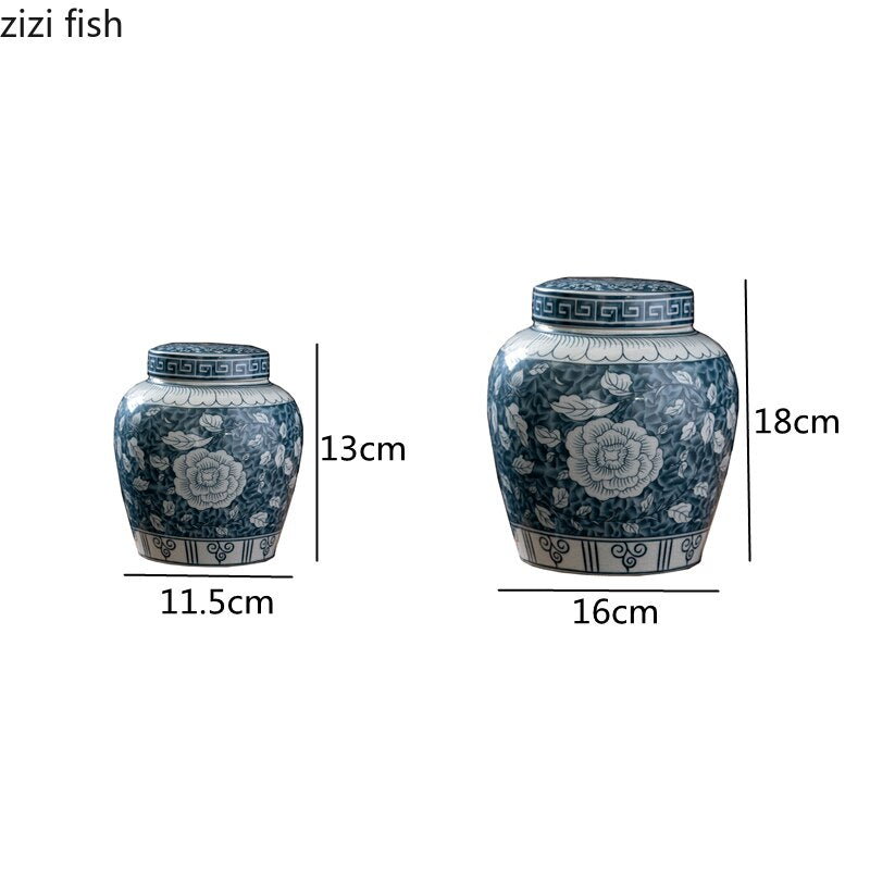BowLift | Ceramic airtight container tea box tea can moisture-protected storage tank tea container storage bottle tea organizer jar tea cans