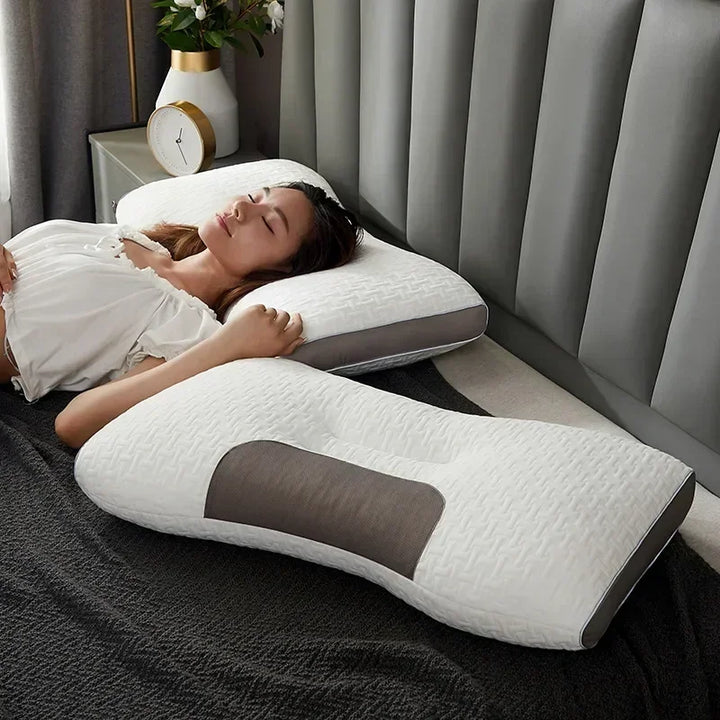 Pillow – Ergonomic Neck Support Pillow with Massage Function for Healthy Sleep | Bowlift