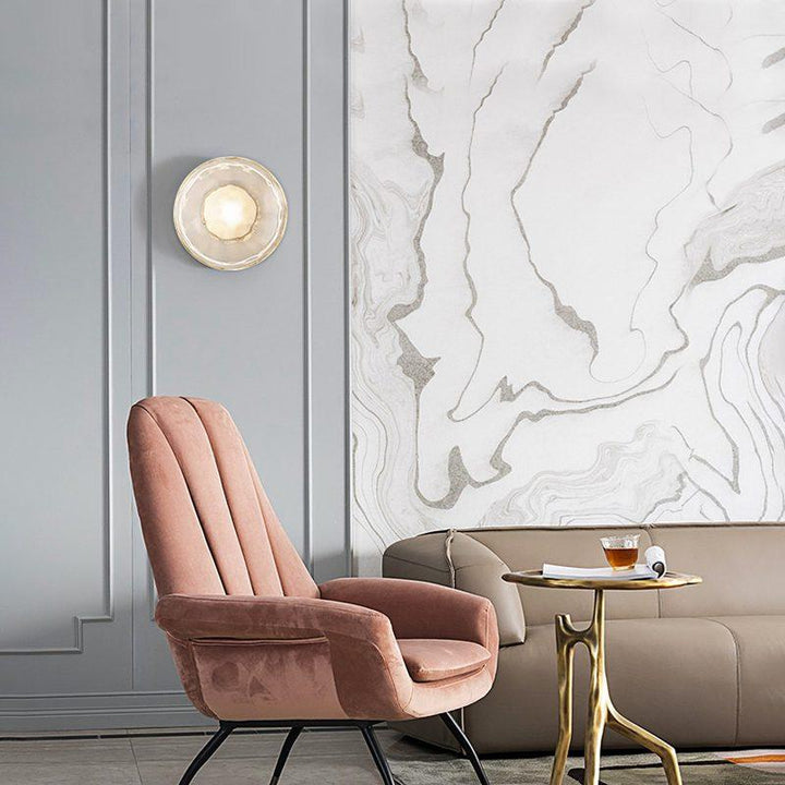 BowLift | Round Glass Wall Lamp in Scandinavian Design