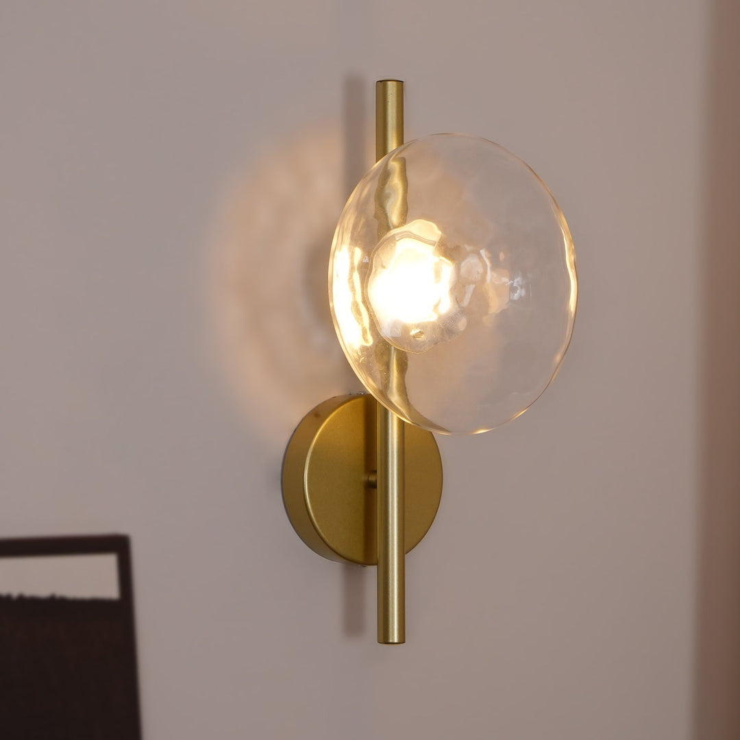 BowLift | Round Glass Wall Lamp in Scandinavian Design