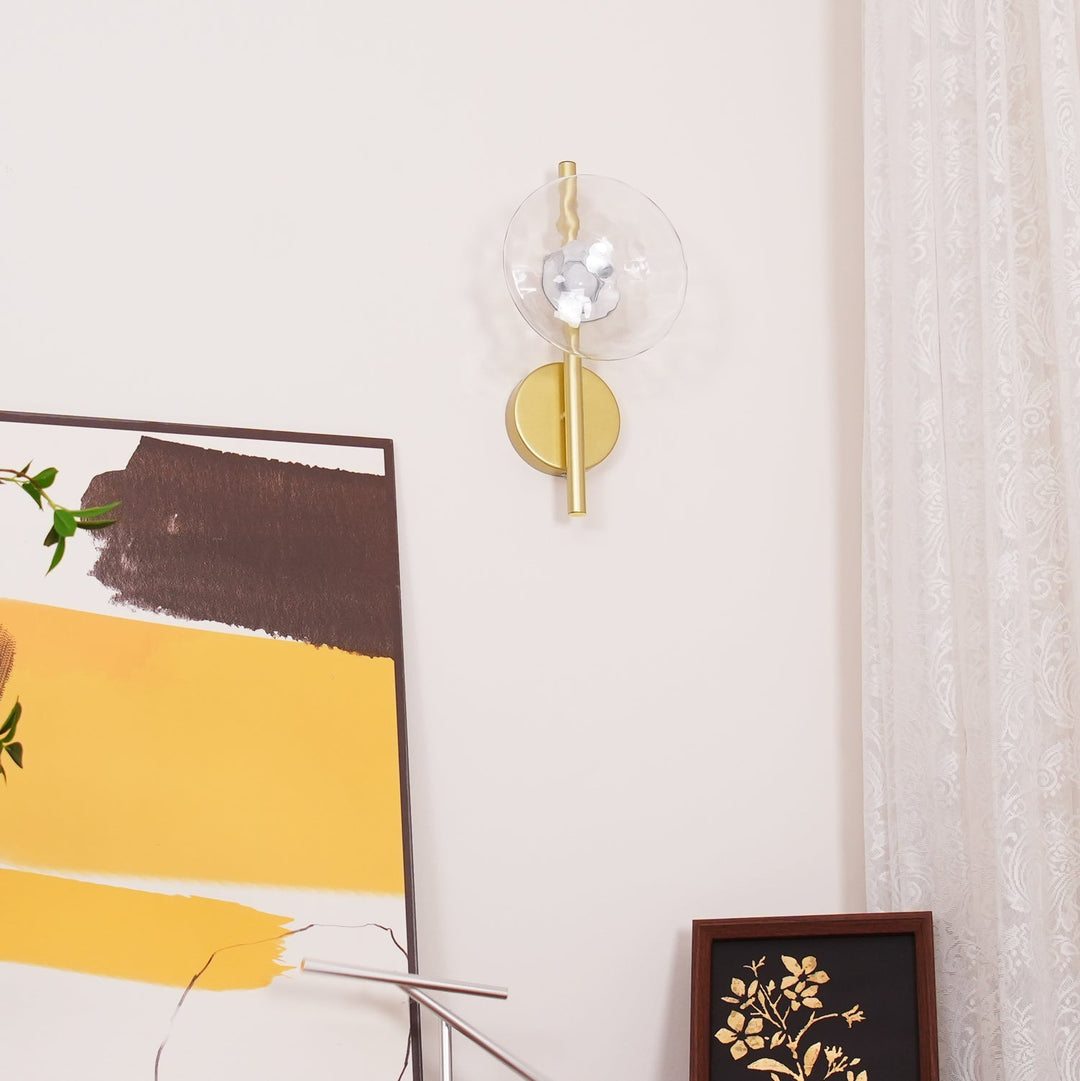 BowLift | Round Glass Wall Lamp in Scandinavian Design