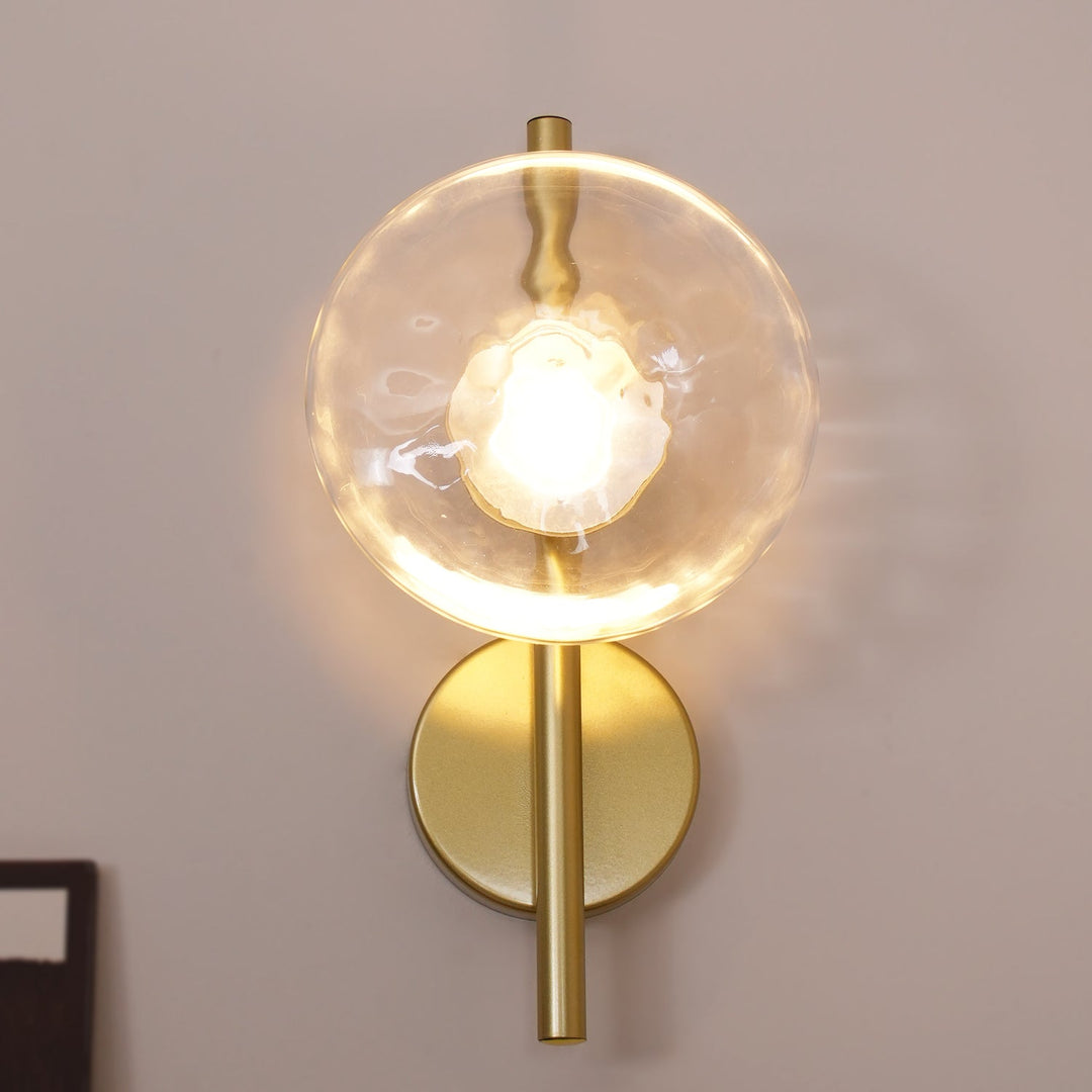 BowLift | Round Glass Wall Lamp in Scandinavian Design