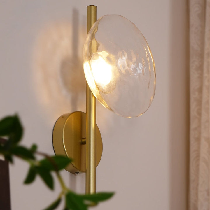 BowLift | Round Glass Wall Lamp in Scandinavian Design