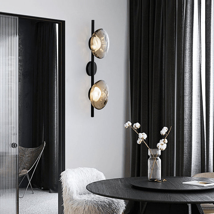 BowLift | Round Glass Wall Lamp in Scandinavian Design