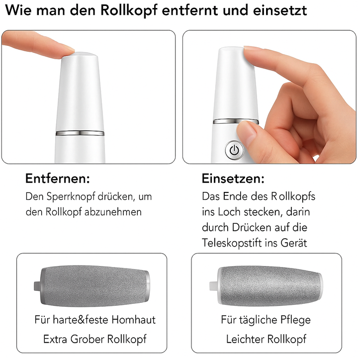 BowLift | Electric Callus Remover for the Feet