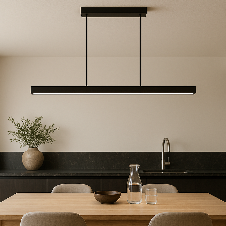 BowLift | Scandinavian Pendant Light Kitchen Table