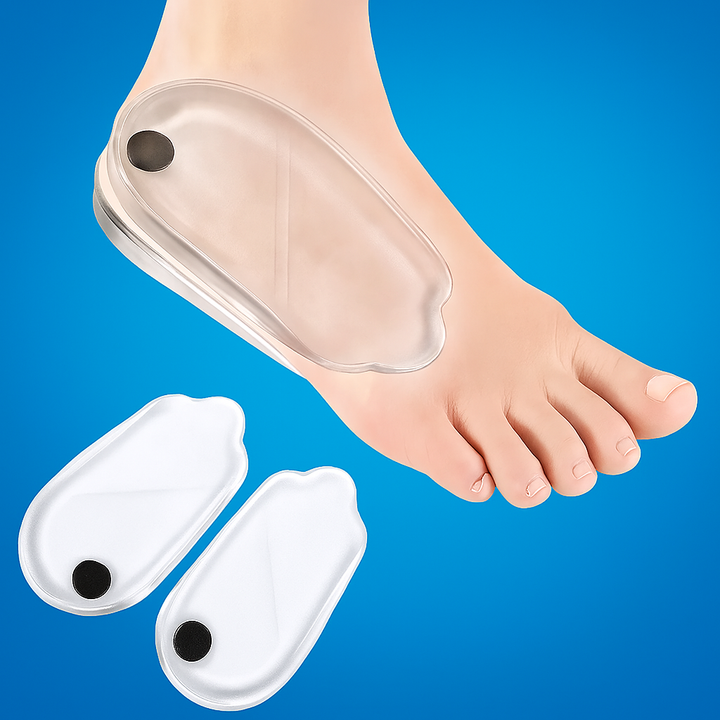 HeelGuard | Silicone Gel Heel Pads – Heel Pain Relief – Shock-Absorbing Cushion – Orthotic Support for Daily Comfort Bowlift