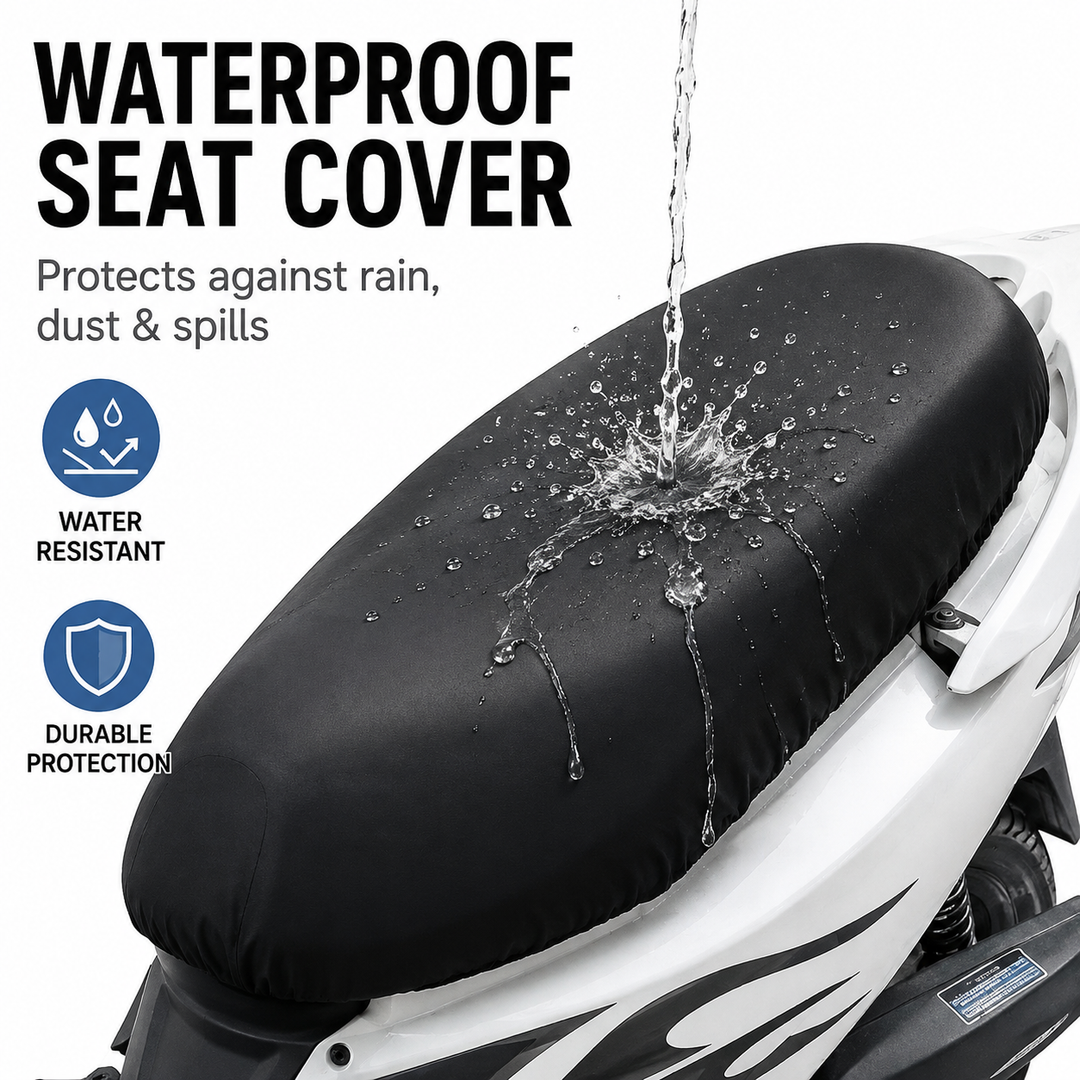 Universal Elastic Waterproof PU Scooter Seat Cover Bowlift