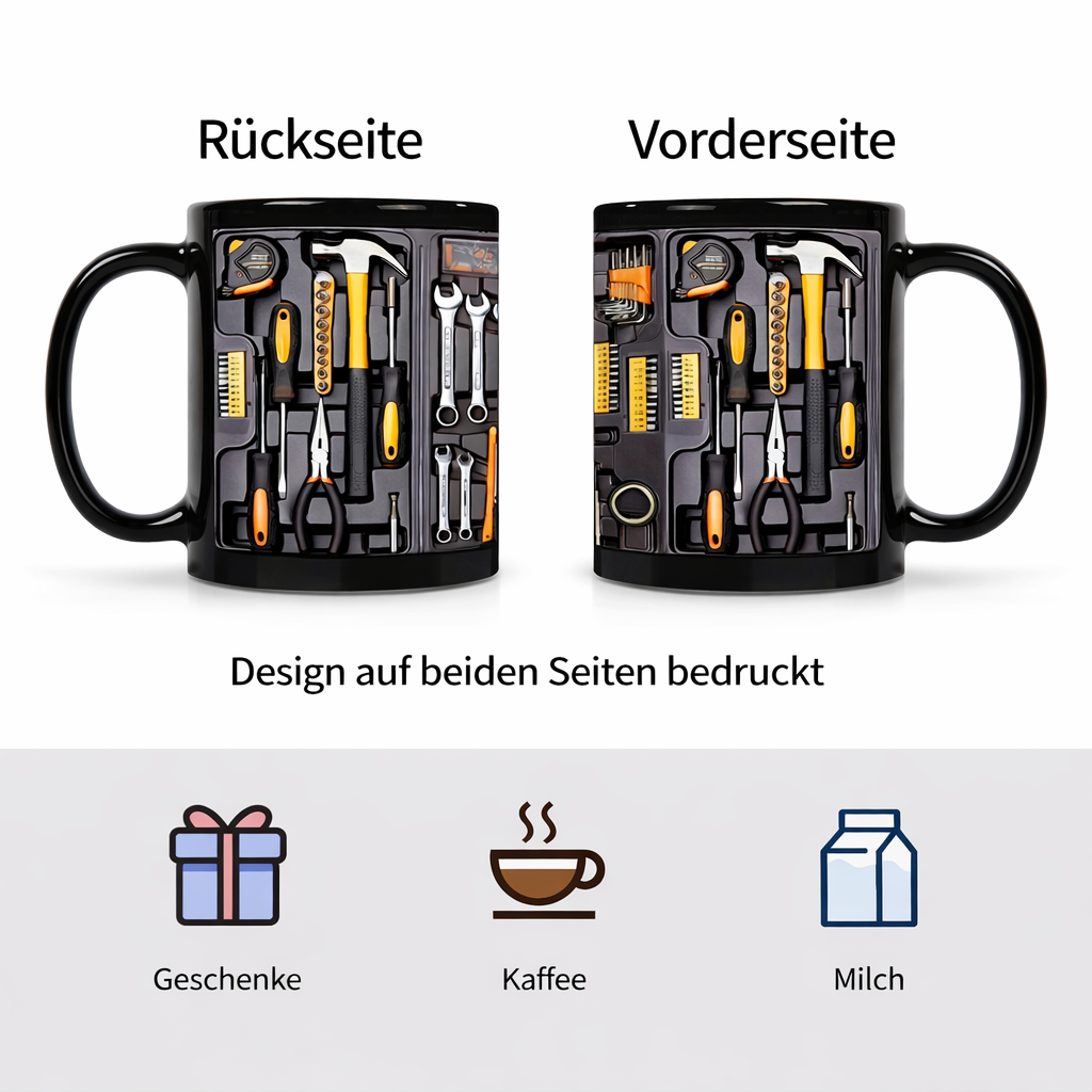 CraftMaster Precision Mug — Celebrate your maker power with every sip in robust style | Bowlift