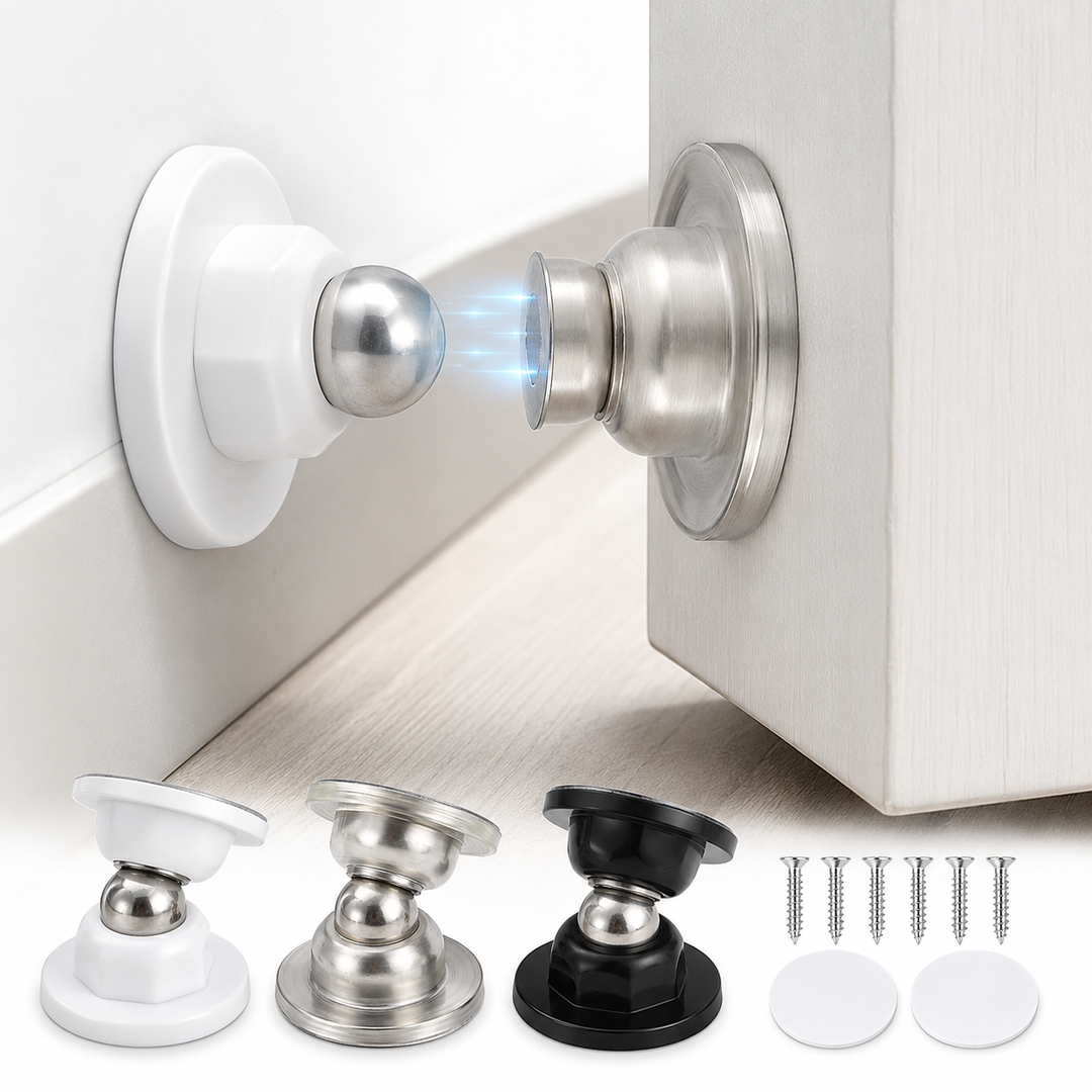 Magnetic Heavy-Duty Universal Door Stopper Bowlift