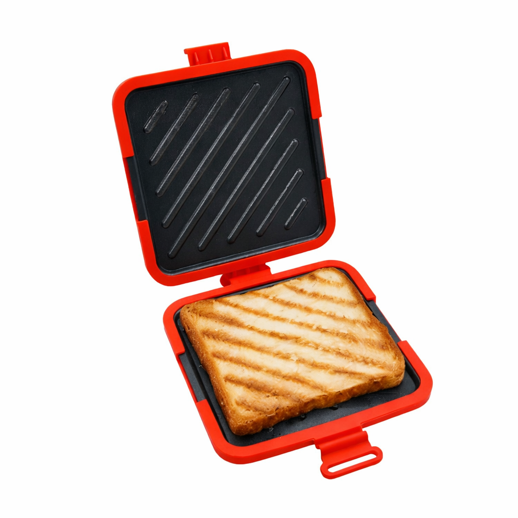 CrunchMate™ Sandwich Maker for Microwave & Oven | Bowlift