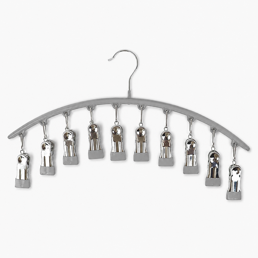 Leggings Organizer Hanger with Rubber Clips | Bowlift