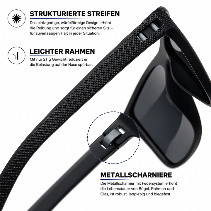 Polarized sunglasses 3-piece set UV400 | Bowlift