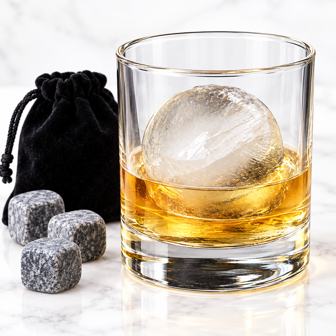 Heavy-Bottom Clear Whiskey Tumbler Glass Bowlift