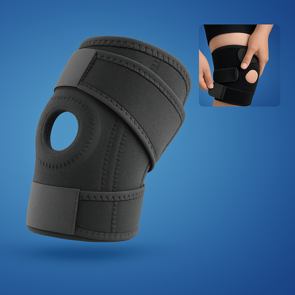 ProFlex Knee Support with Adjustable Compression | for Pain Relief - Injury Recovery - Arthritis and Sports Stability Bowlift