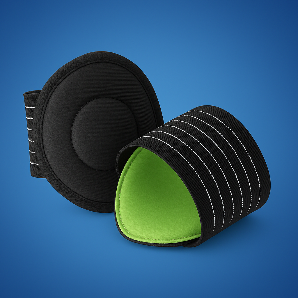 FootEase Arch Support for Plantar Relief | Alleviate Pain and Enhance Comfort for Walking, Running and Standing Bowlift