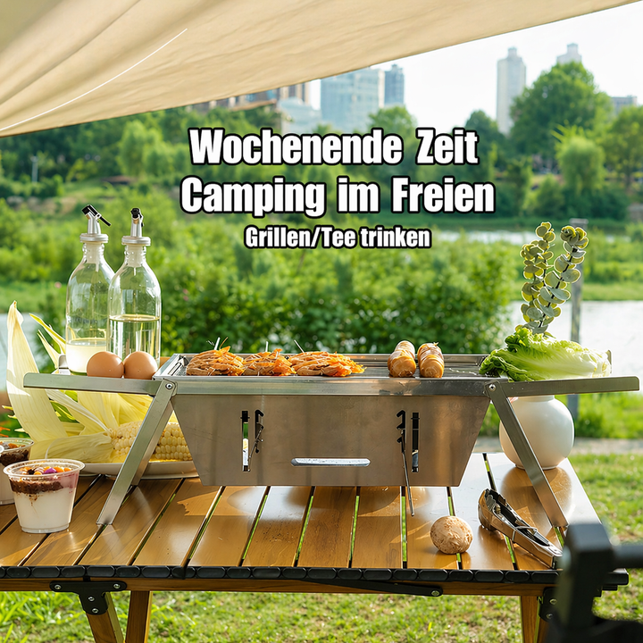 Portable compact grill for on the go | Bowlift