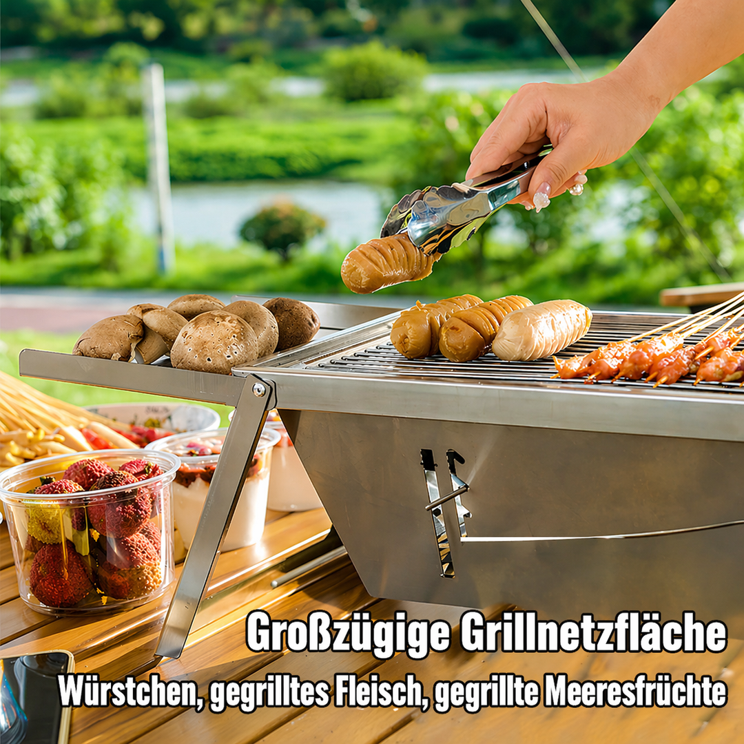 Portable compact grill for on the go | Bowlift