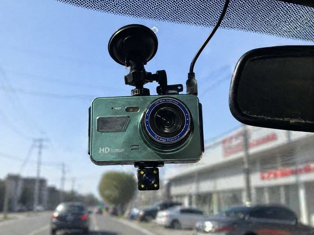 BowLift |  Front And Rear Dash Cam Dashboard Camera For Car With Night Vision