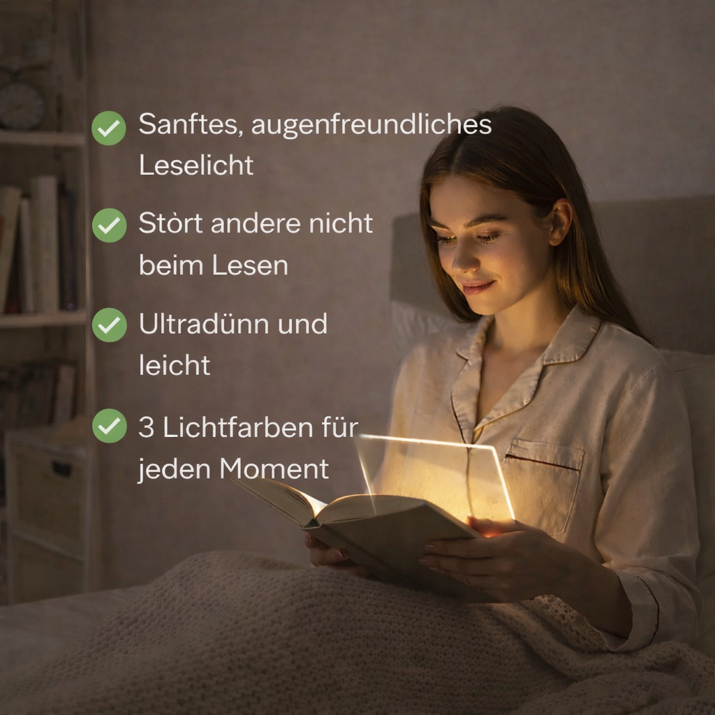 LumaLeaf — Relaxed reading without eye strain, anywhere and anytime | Bowlift