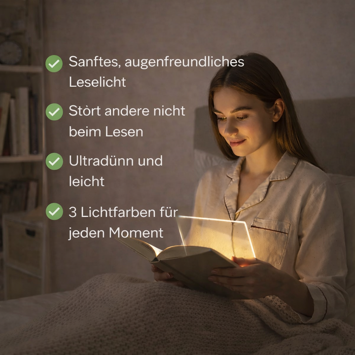LumaLeaf — Relaxed reading without eye strain, anywhere and anytime | Bowlift