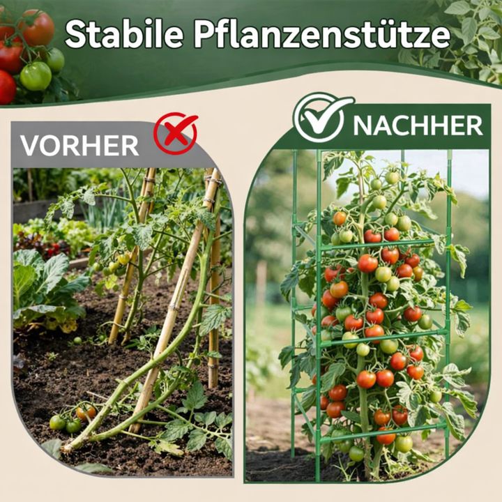 GrowGuard — Easy upright support for strong plants that don't want to topple anymore! | Bowlift