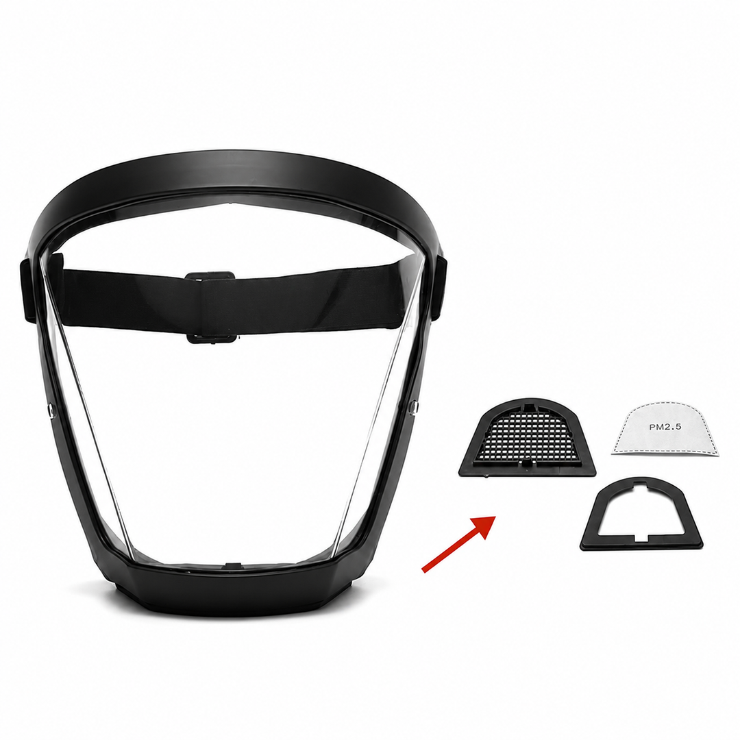 Face shield mask transparent – occupational safety | Bowlift