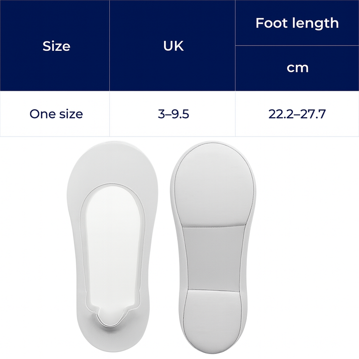 Show Padded Socks – Shock Absorbing Comfort – Breathable Cotton Cushion – Anti-Slip Heel – Women All-Day Walking Relief Bowlift