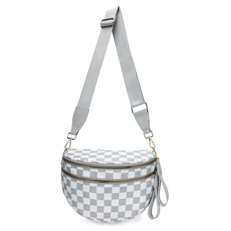 BowLift | Marella Avenue Crossbody Bag | Stylish Checkerboard Bag | Elegant Shoulder Bag for Everyday & Leisure