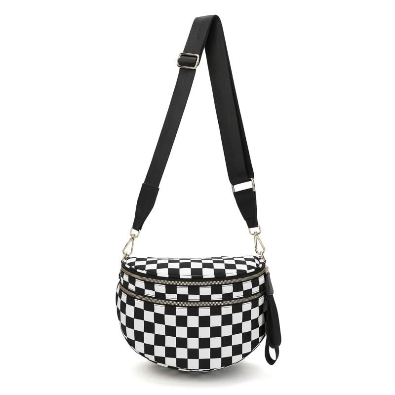 BowLift | Marella Avenue Crossbody Bag | Stylish Checkerboard Bag | Elegant Shoulder Bag for Everyday & Leisure