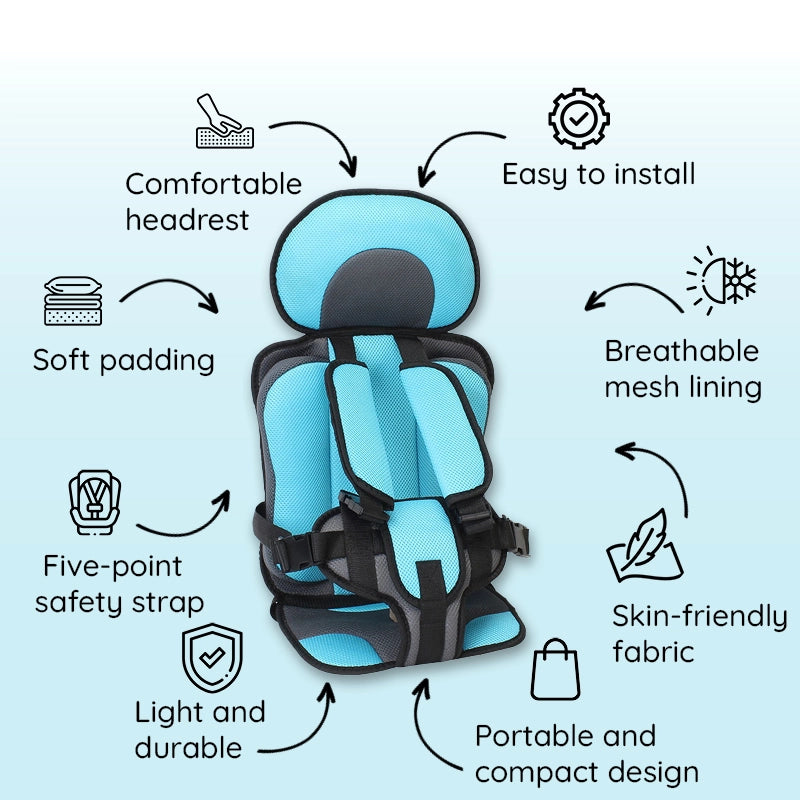 BowLift | Wearable Child Protection Car Cushion Seat (0–12 years)