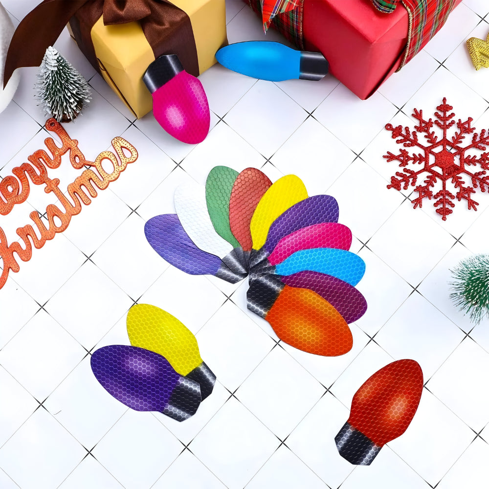 BowLift | Christmas Reflective Magnet Bulb Decorations