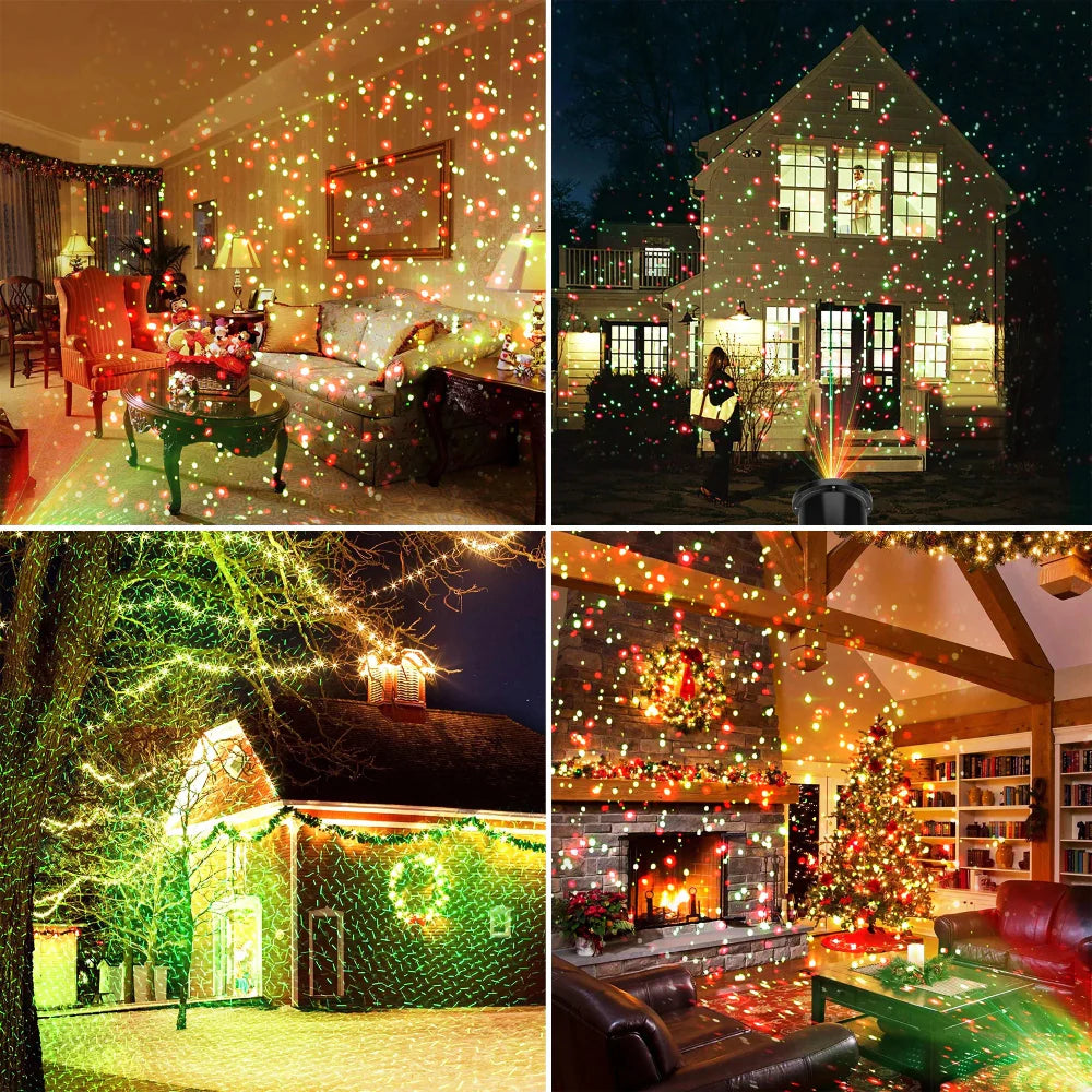 BowLift | Christmas Light Projector Outdoor Waterproof Laser Display
