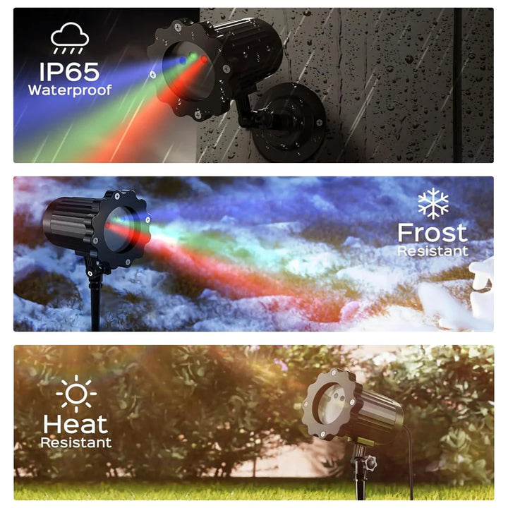 BowLift | Christmas Light Projector Outdoor Waterproof Laser Display