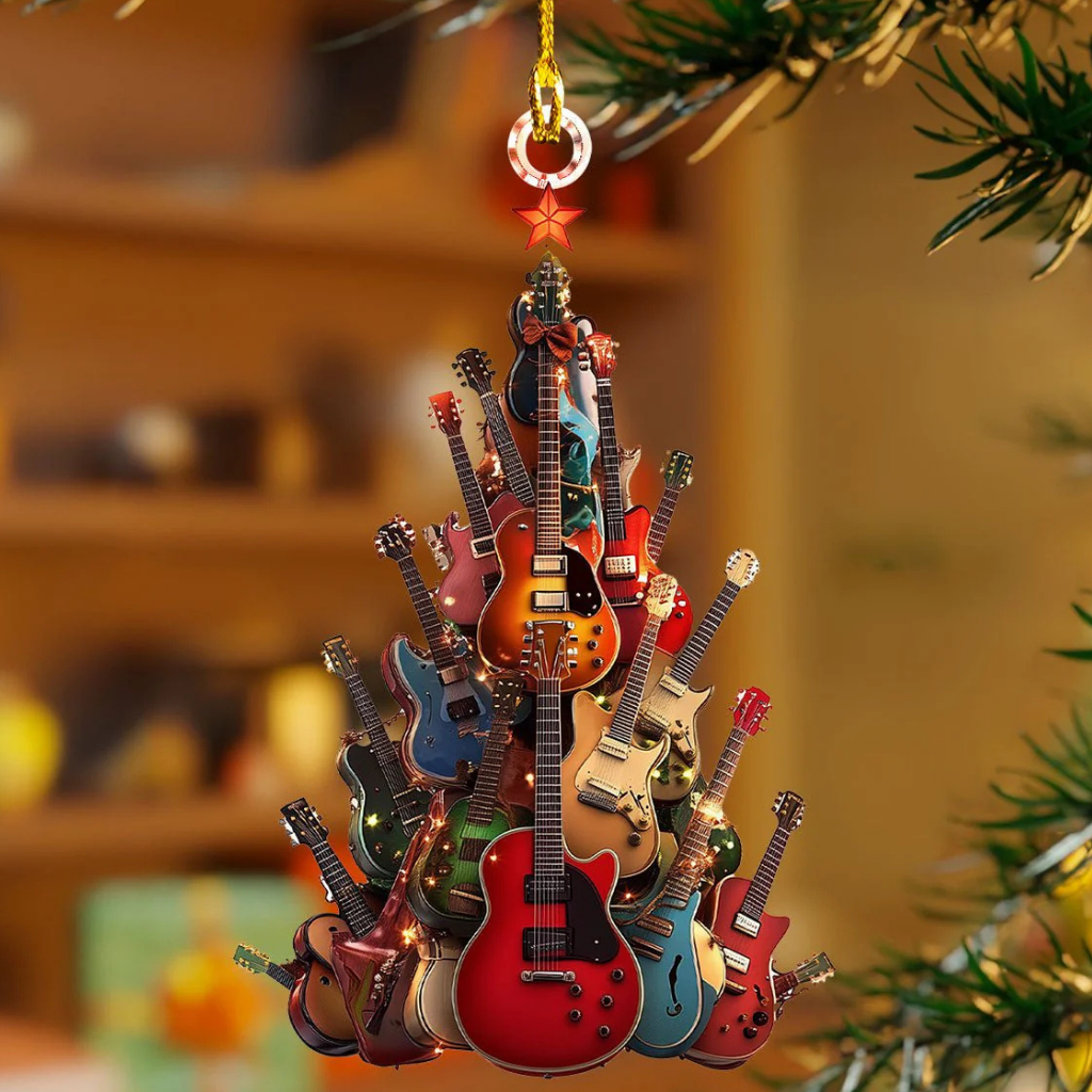 BowLift | Christmas Ornament Musical Instrument Tree Decoration