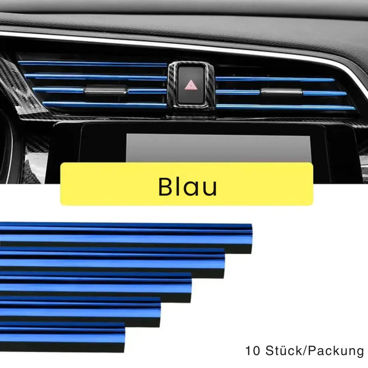 BowLift | Chrome Vent Trim – Car Interior Upgrade without Installation Effort