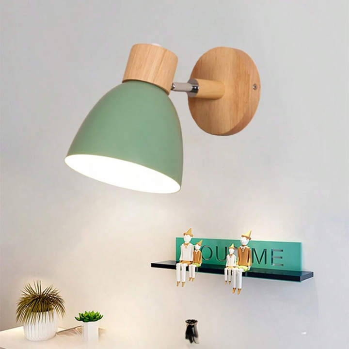 BowLift | ChromaWood Scandinavian Design Wall Lamp Stylish