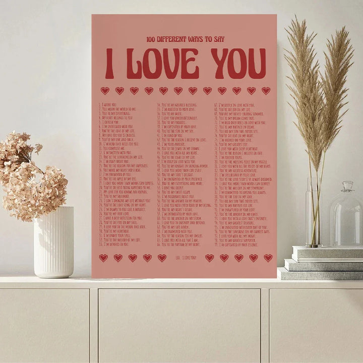 Ciao Poster Wall Art Fine Art Canvas Prints Simple Phrases Pictures For Living Room Bedroom Art Essential Inspirational Quotes For Modern Living | Bowlift