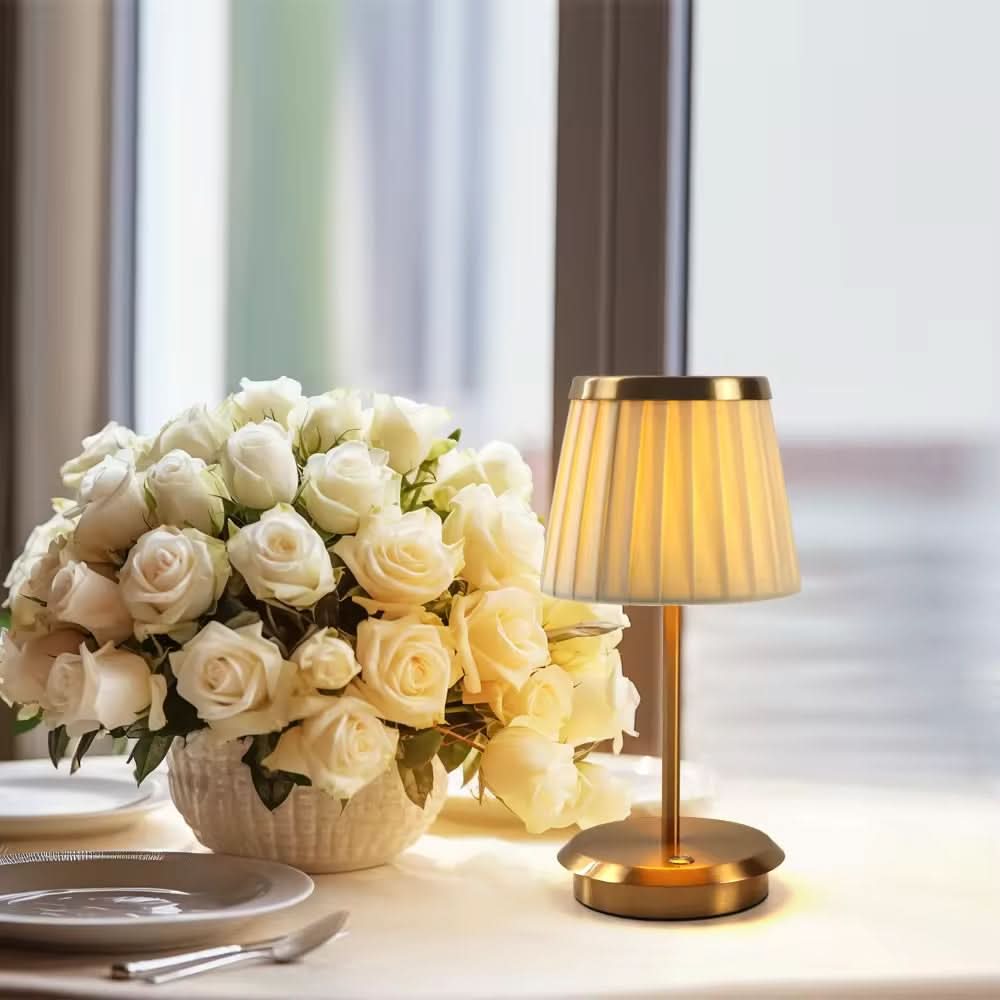 BowLift | Elegant Rechargeable LED Table Lamp with Touch Control