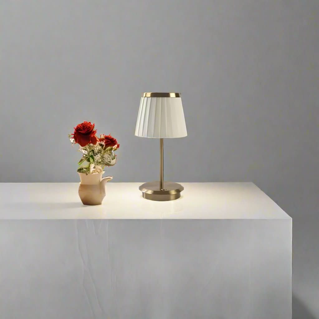 BowLift | Elegant Rechargeable LED Table Lamp with Touch Control