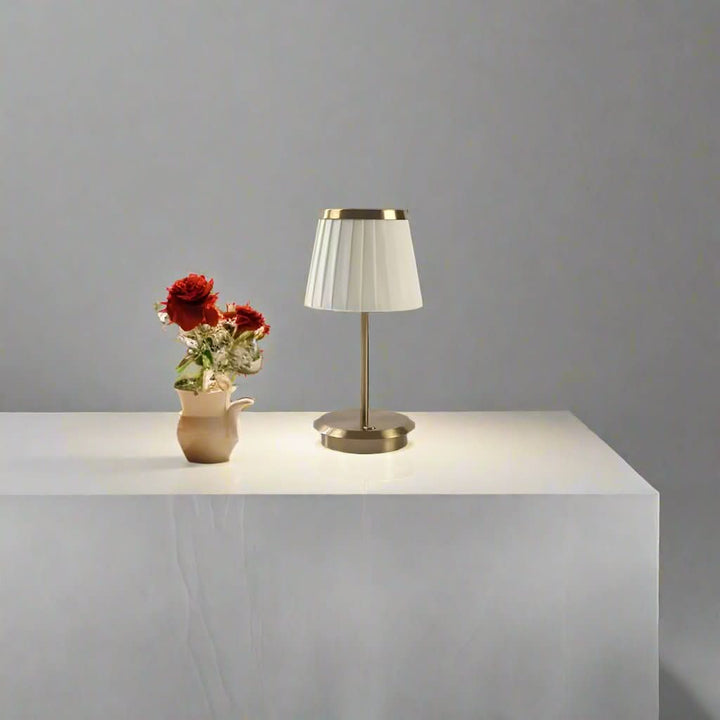 BowLift | Elegant Rechargeable LED Table Lamp with Touch Control