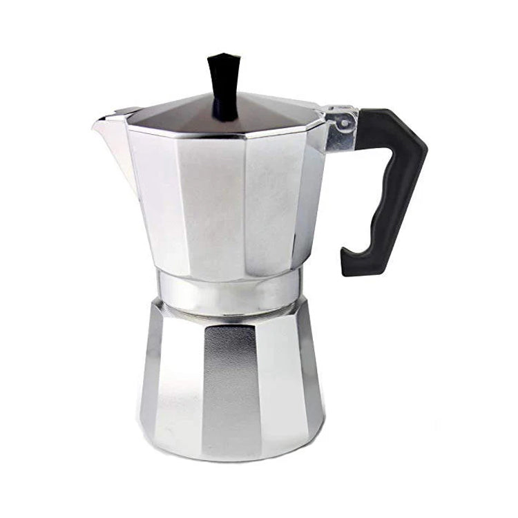 BowLift | Classic Italian Espresso Maker for the Stove - 12 Cup Moka Pot