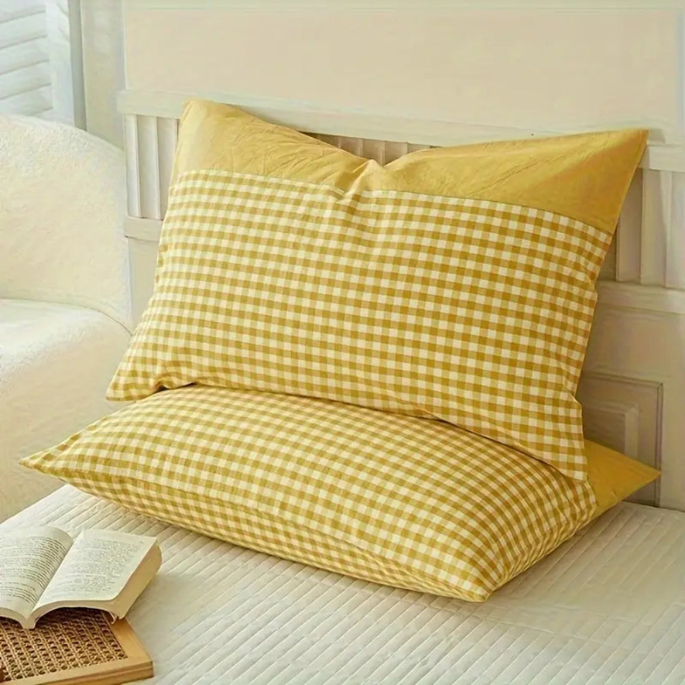 BowLift | Classic Gingham Soft Pillow Case