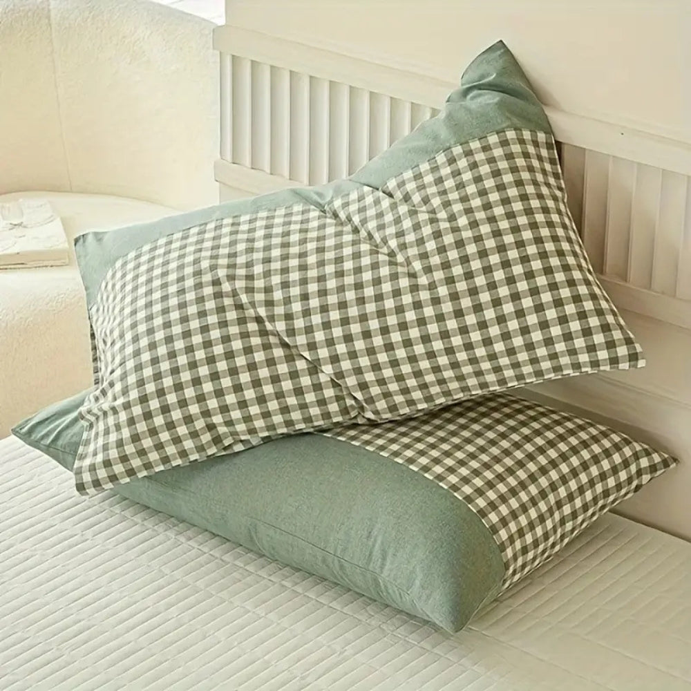 BowLift | Classic Gingham Soft Pillow Case