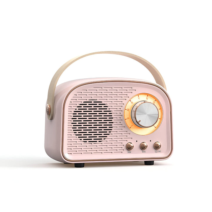 BowLift | Retro Bluetooth Speaker in Vintage Radio Design with Wireless Sound System