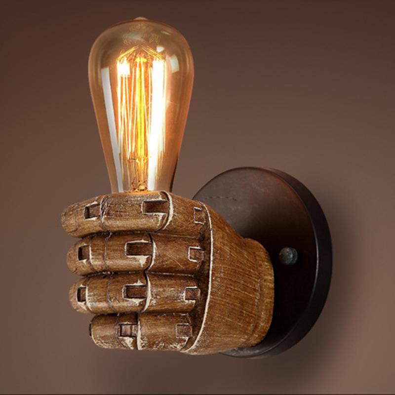 BowLift | Classical Resin Fist Wall Lamps