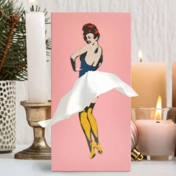 BowLift | Flying Skirt Tissue Box