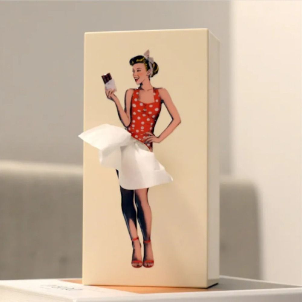 BowLift | Flying Skirt Tissue Box