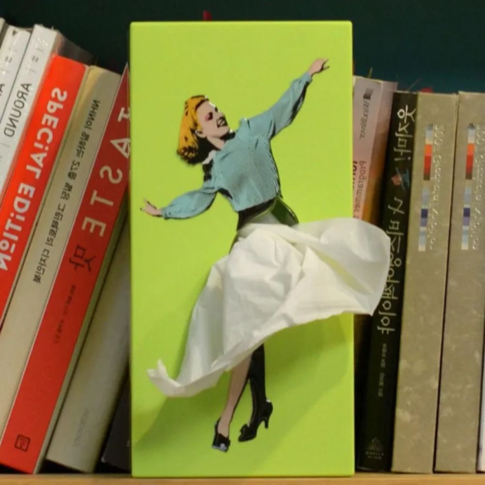 BowLift | Flying Skirt Tissue Box
