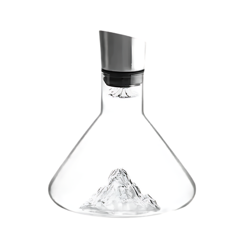 BowLift | Premium Wine Decanter | Lead-Free Crystal with Quick Aeration & Filtration for Enhanced Flavor Experience